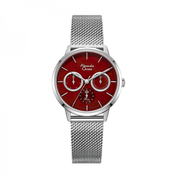 Alexandre Christie AC 2682 Silver Red BFBSSRE